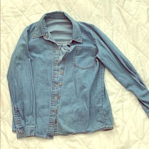 Denim Button Up
